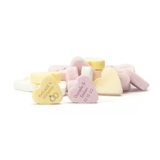 Gepersonaliseerde hartjes 1kg